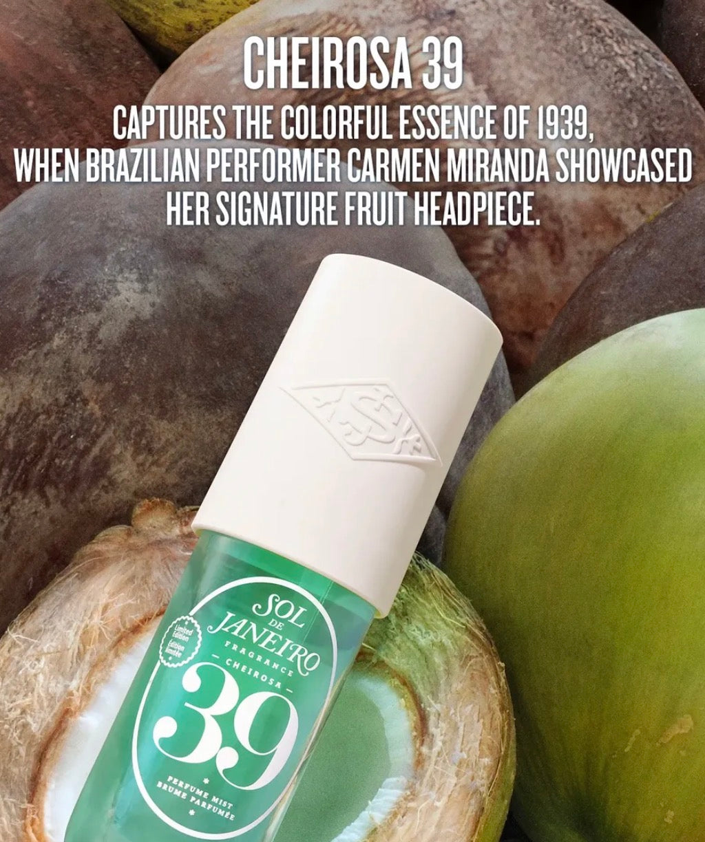 Sol de Janeiro Cheirosa 39 Perfume Mist -90ml (Limited Edition)