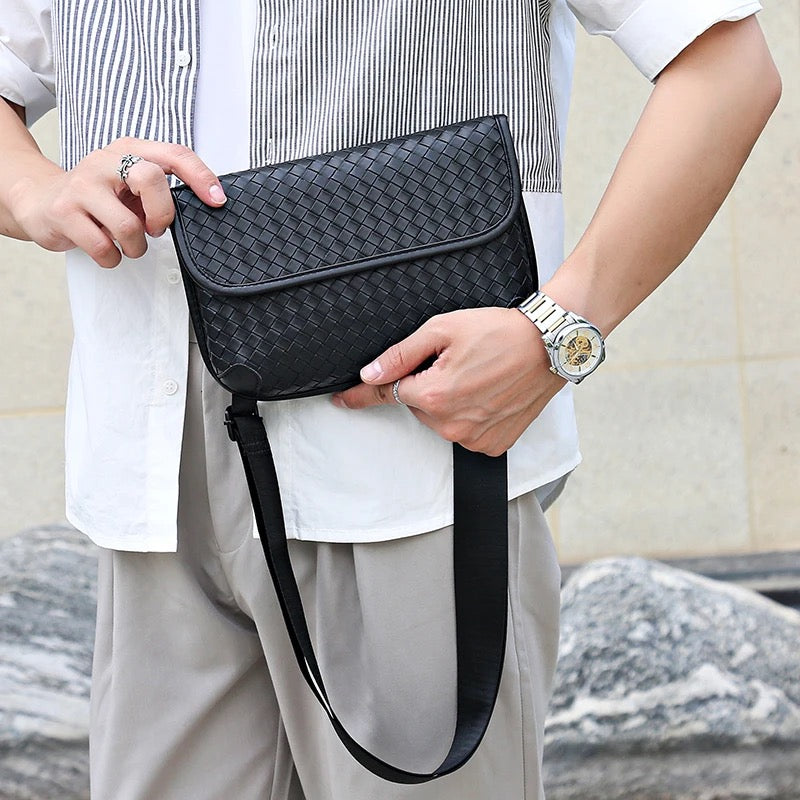 Woven Crossbody Bag