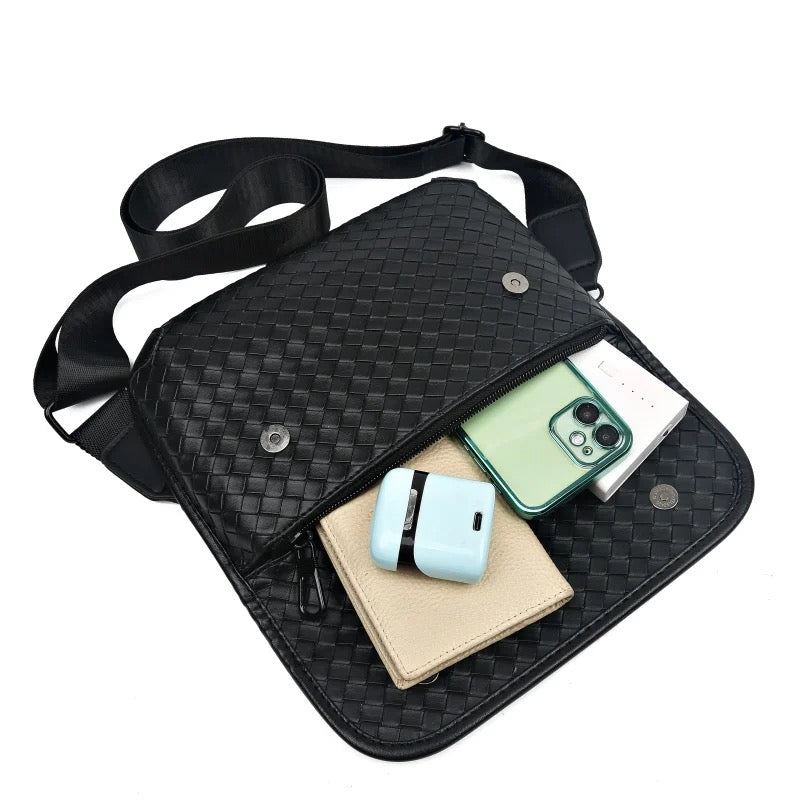 Woven Crossbody Bag