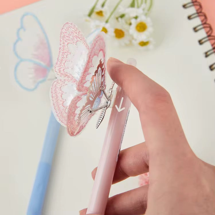 Erasable Butterfly Gel Pen