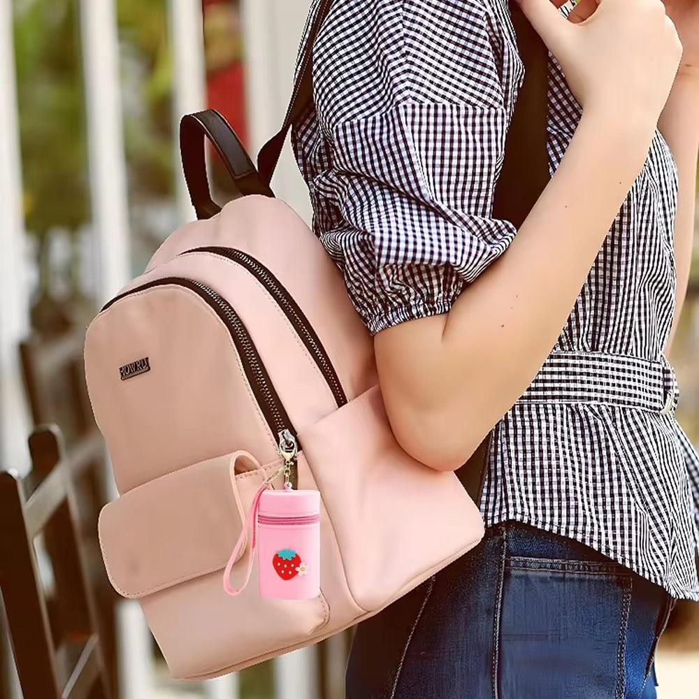 Silicone Mini Keychain Bag