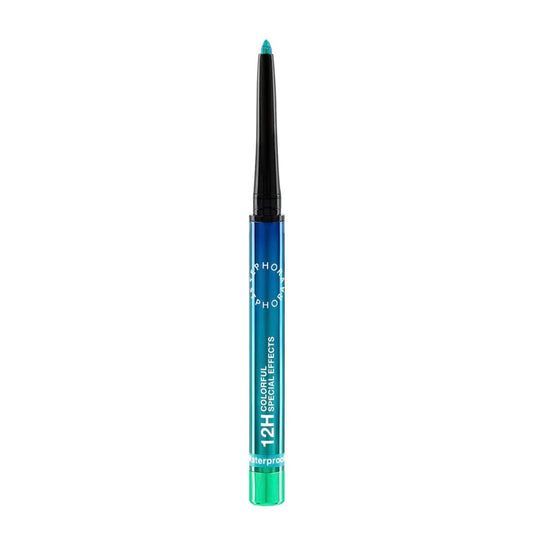 12H Colorful Special Effects Multichrome Retractable Eyeliner - Green Aurora