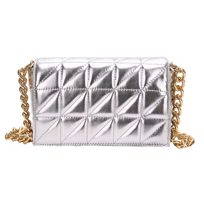Metallic Cross Body / Clutch Bag