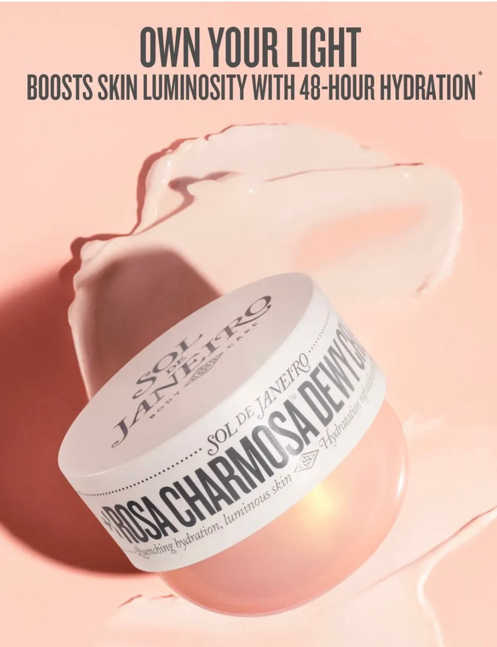 Sol de Janeiro Rosa Charmosa Dewy Body Cream 75mL