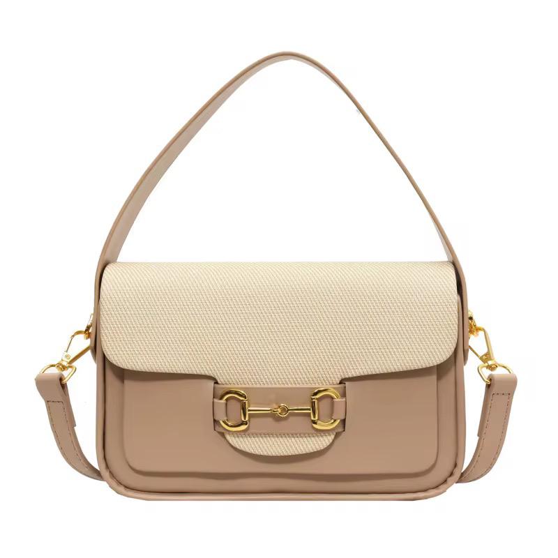Retro Square Bag - Cream