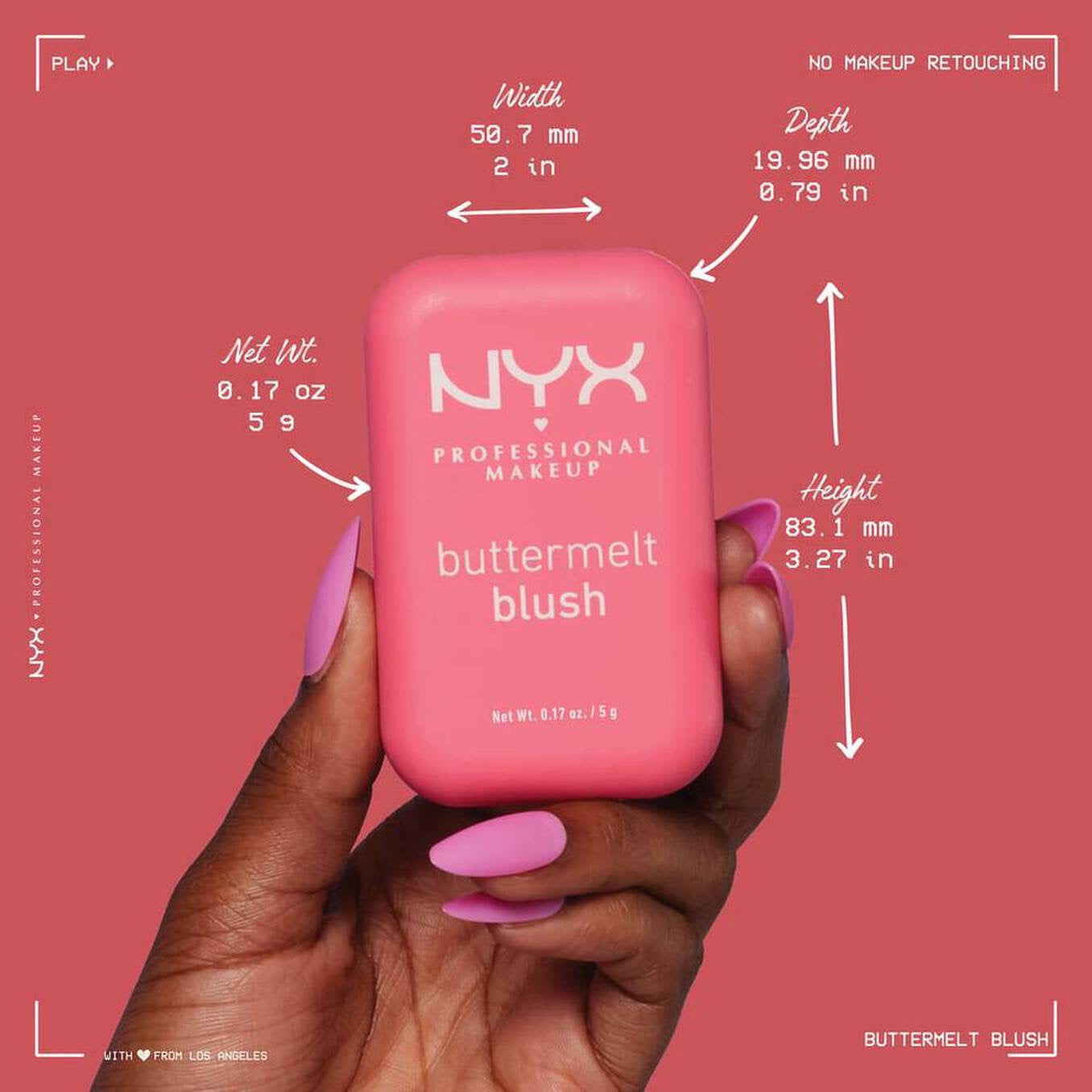 NYX Buttermelt Blush- U Know Butta