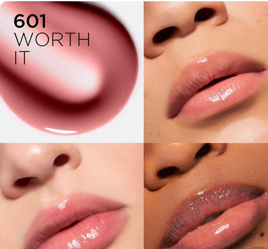 L'Oreal Paris Plump Ambition Hyaluron Lip Oil- 601 Worth It