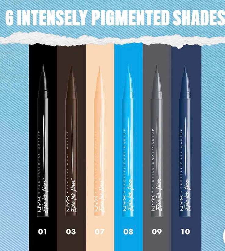 NYX Epic Ink Waterproof Eyeliner -Milk Chocolate