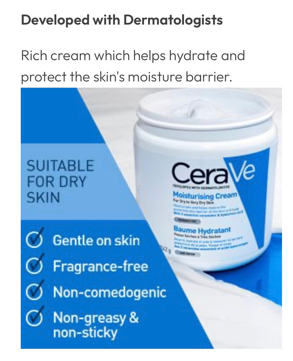 CeraVe Moisturising Cream 340g