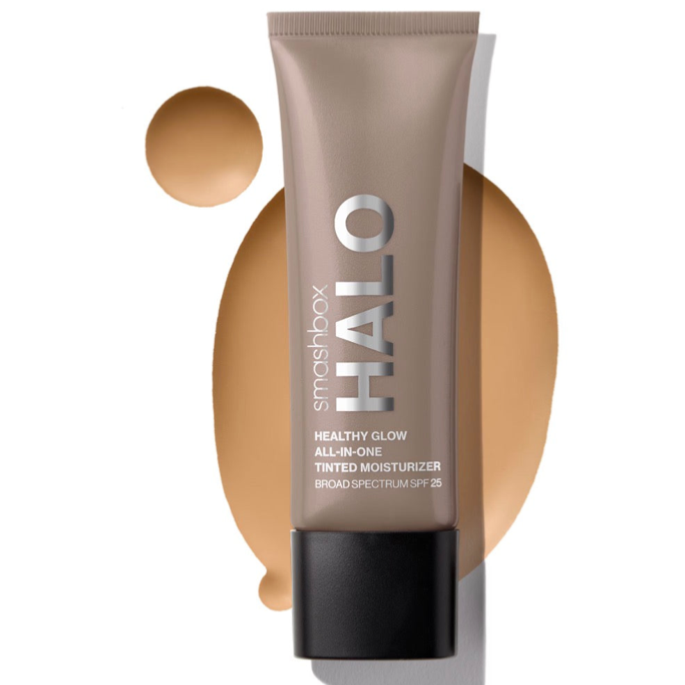 Halo Healthy Glow All-In-One Tinted Moisturizer Broad Spectrum SPF 25 with Hyaluronic Acid- LIGHT MEDIUM