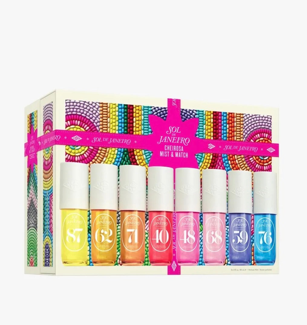 Sol de Janeiro Cheirosa Mist & Match Perfume Mist Wardrobe 8x90ml