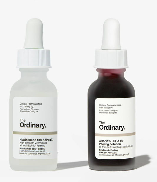 The Ordinary Duo - Niacinamide + AHA BHA