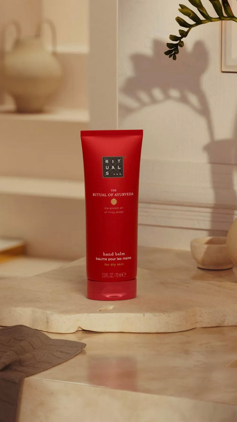 THE RITUAL OF AYURVEDA -Indian Rose & Sweet Almond Oil Hand Balm