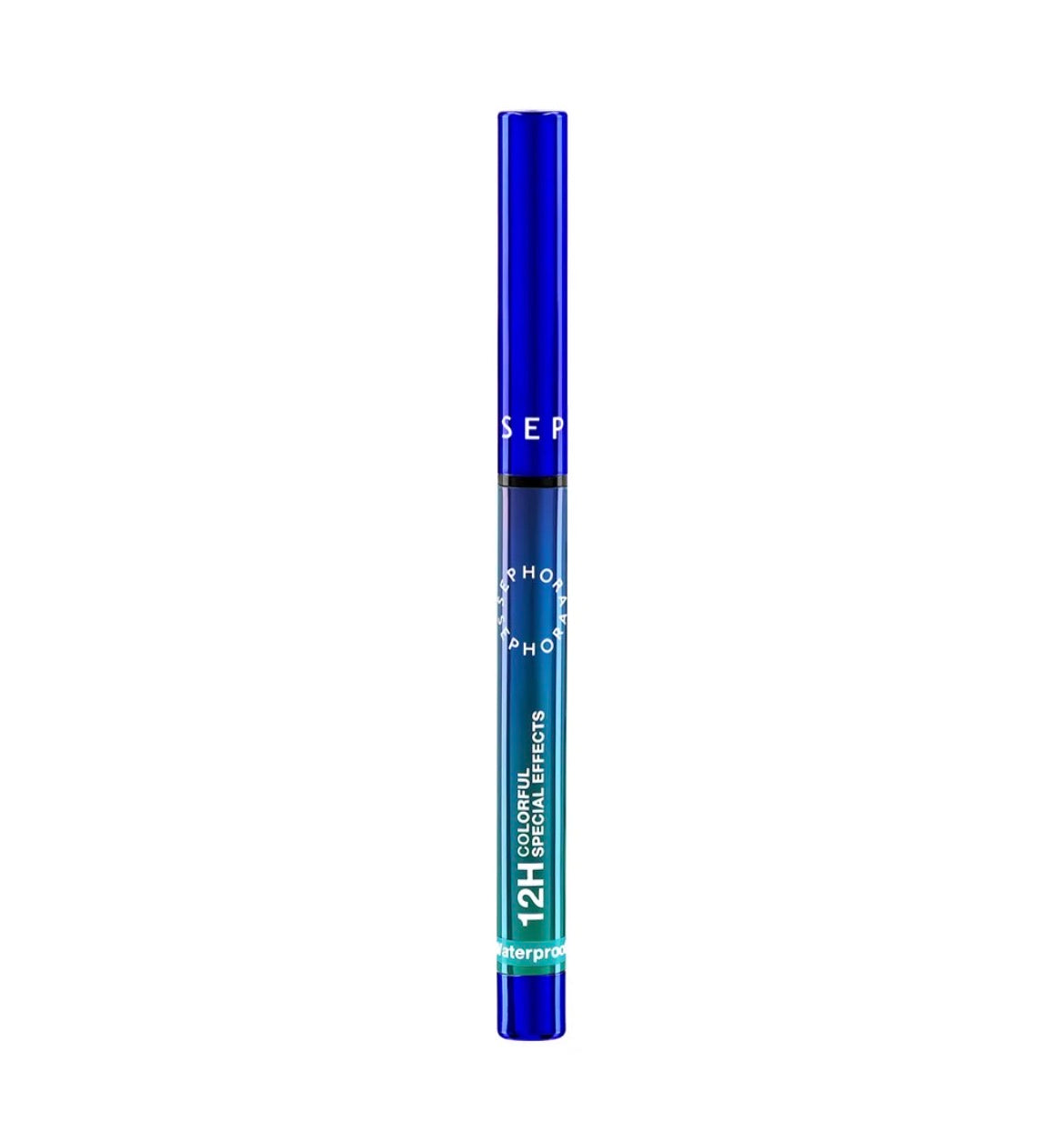 12H Colorful Special Effects Multichrome Retractable Eyeliner  - Celestial Blue