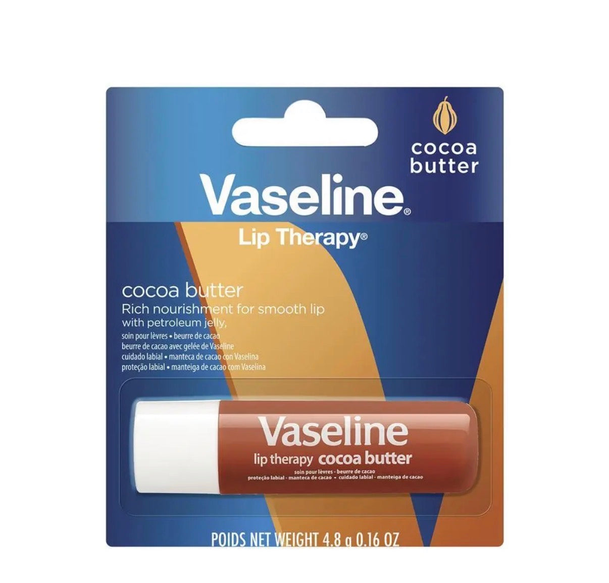 Vaseline Lip Balm Cocoa Butter Stick 4.8g