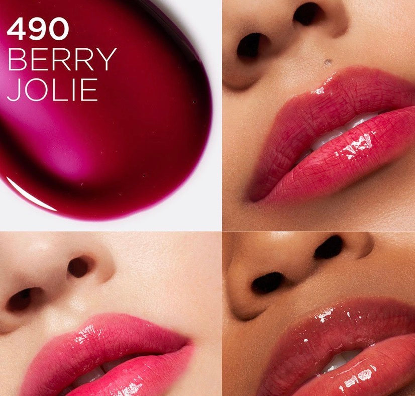 L'Oreal Paris Plump Ambition Hyaluron Lip Oil- 490 Berry Jolie