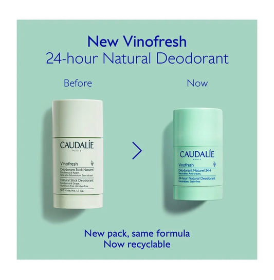 CAUDALIE
Vinofresh Natural Stick Deodorant