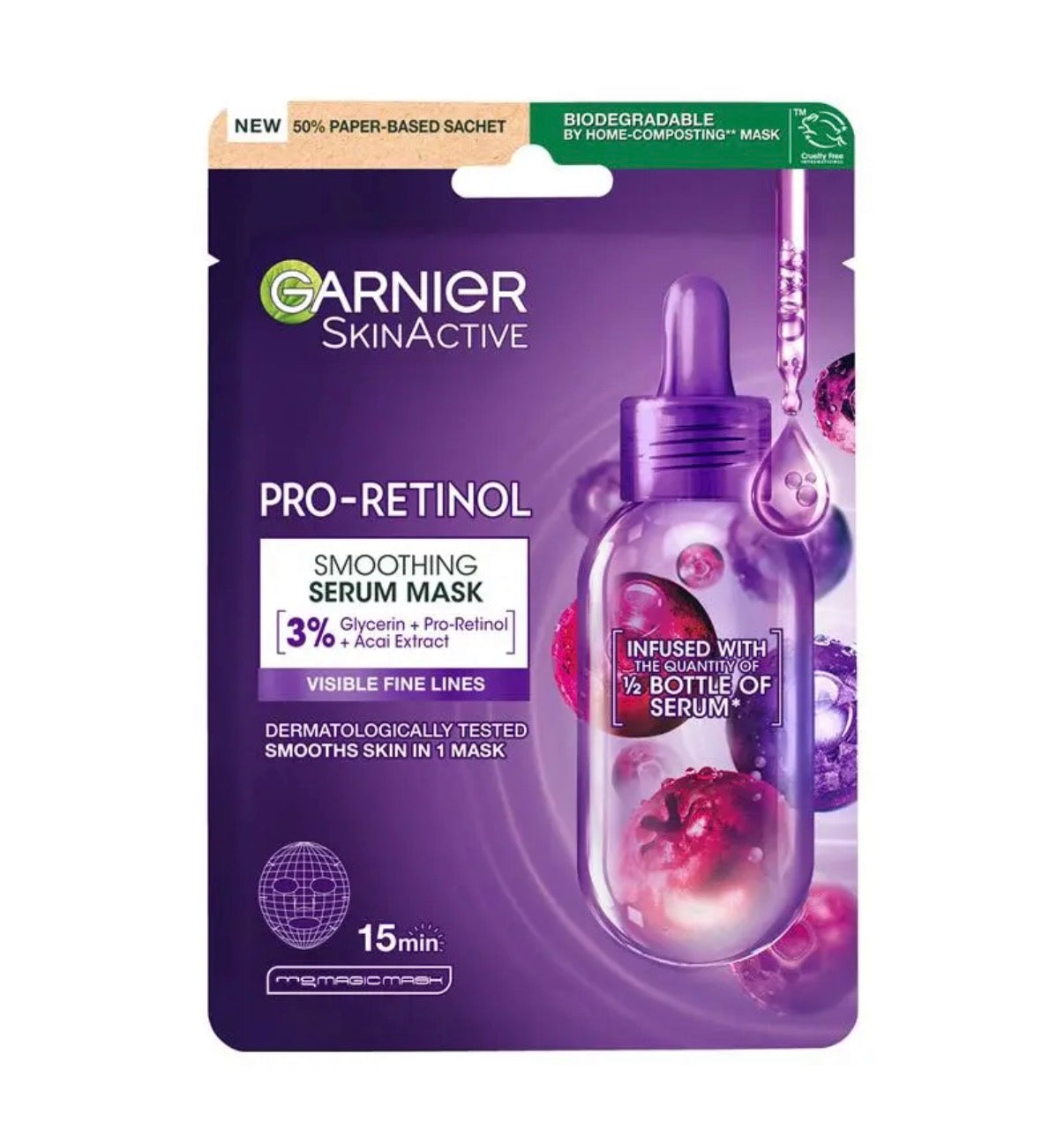 Garnier Pro-Retinol Serum Mask