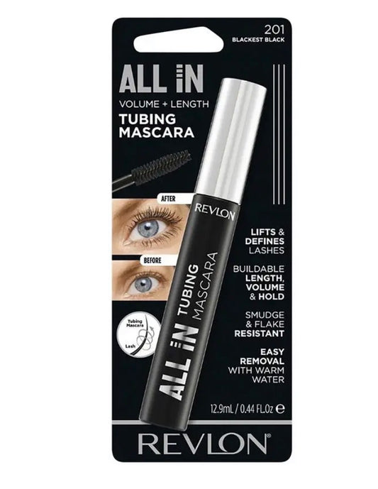 REVLON  All In Tubing Mascara- Black