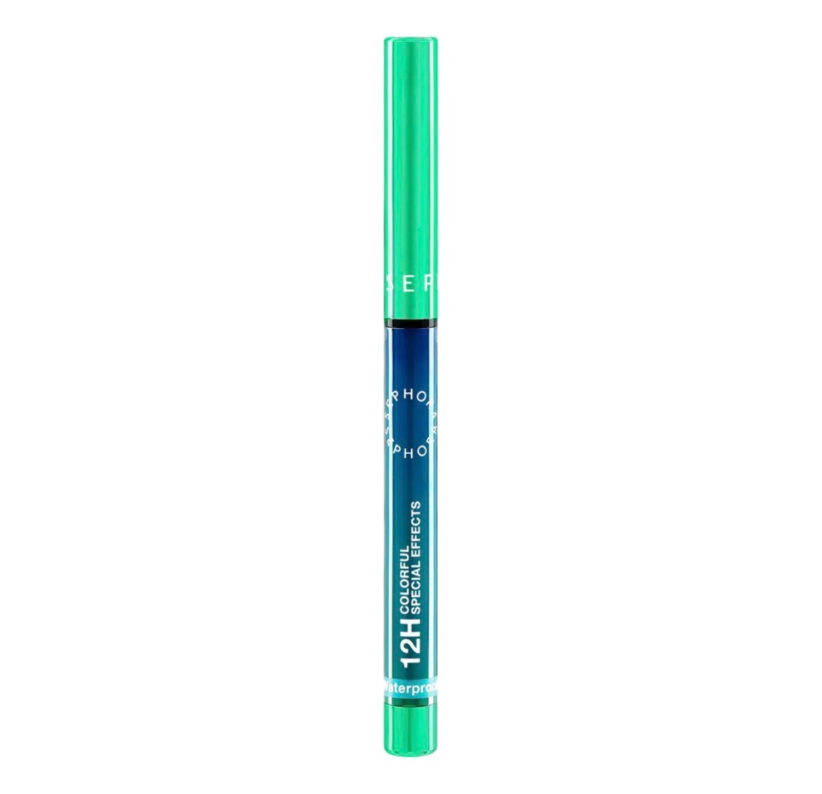 12H Colorful Special Effects Multichrome Retractable Eyeliner  - Green Aurora