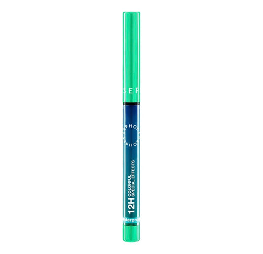 12H Colorful Special Effects Multichrome Retractable Eyeliner  - Green Aurora