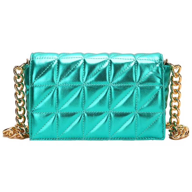 Metallic Cross Body / Clutch Bag