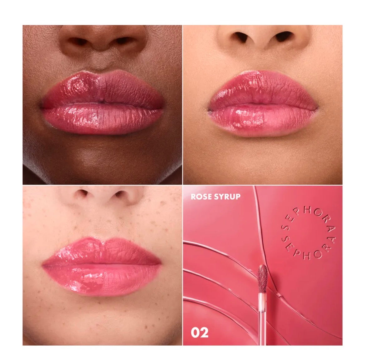 Totally Juicy Lip Tint  -02 Rose Syrup