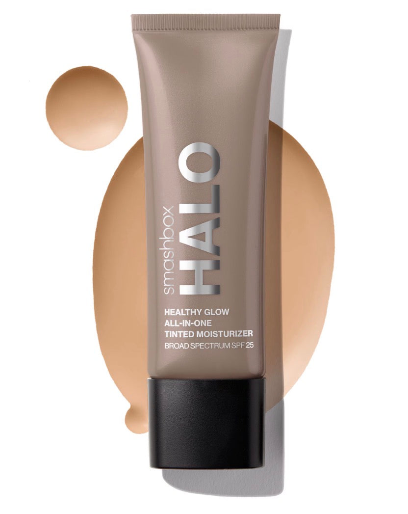 Halo Healthy Glow All-In-One Tinted Moisturizer Broad Spectrum SPF 25 with Hyaluronic Acid- MEDIUM NEUTRAL