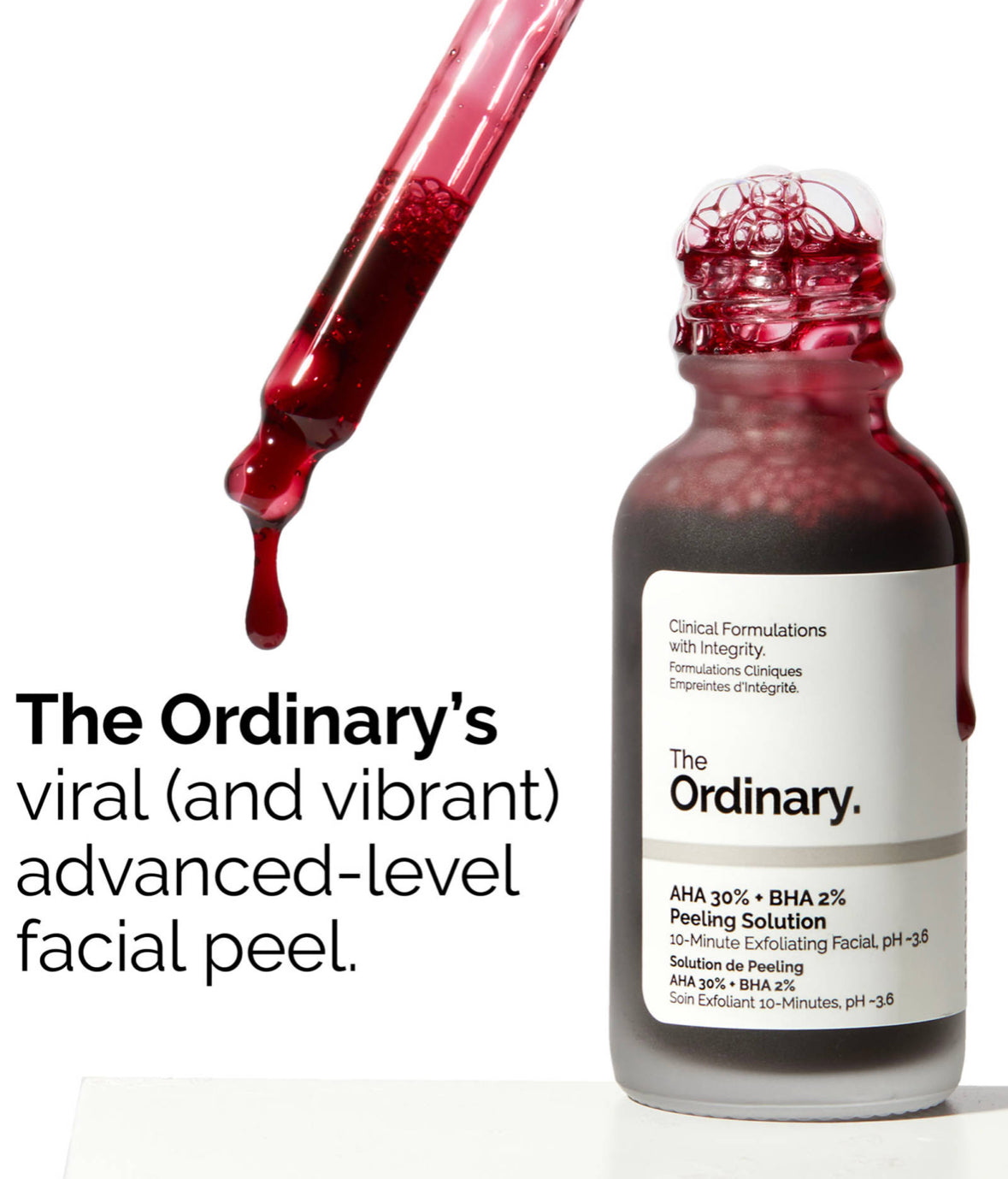 The Ordinary - AHA 30% BHA 2% Peeling Solution