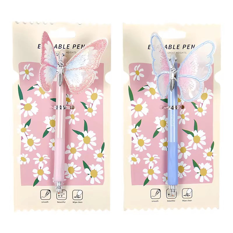 Erasable Butterfly Gel Pen