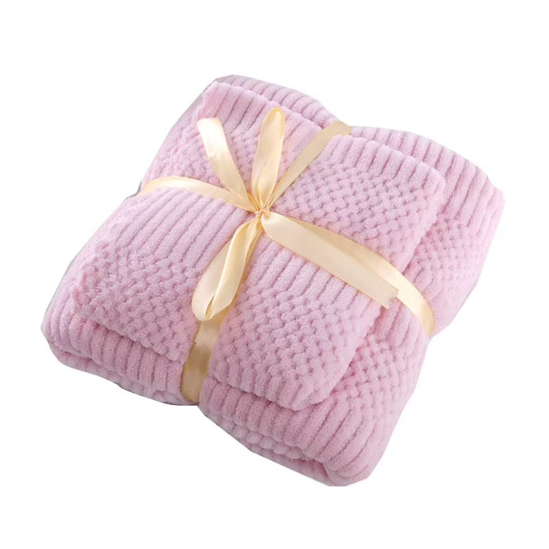 CloudSoft Microfibre Towel & Face Towel Set