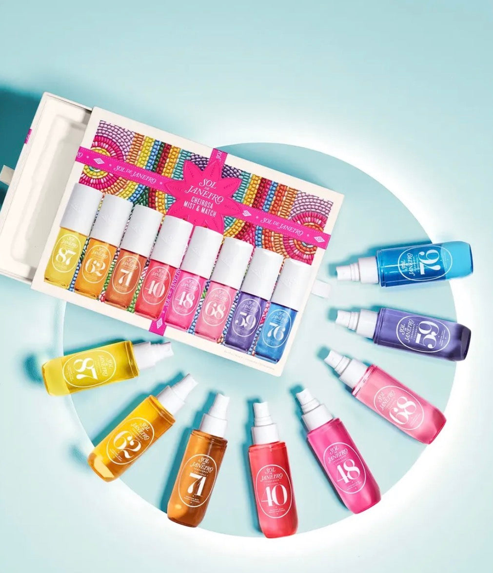 Sol de Janeiro Cheirosa Mist & Match Perfume Mist Wardrobe 8x90ml
