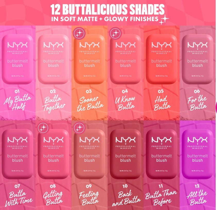 NYX  Buttermelt Blush- Butta Than Before