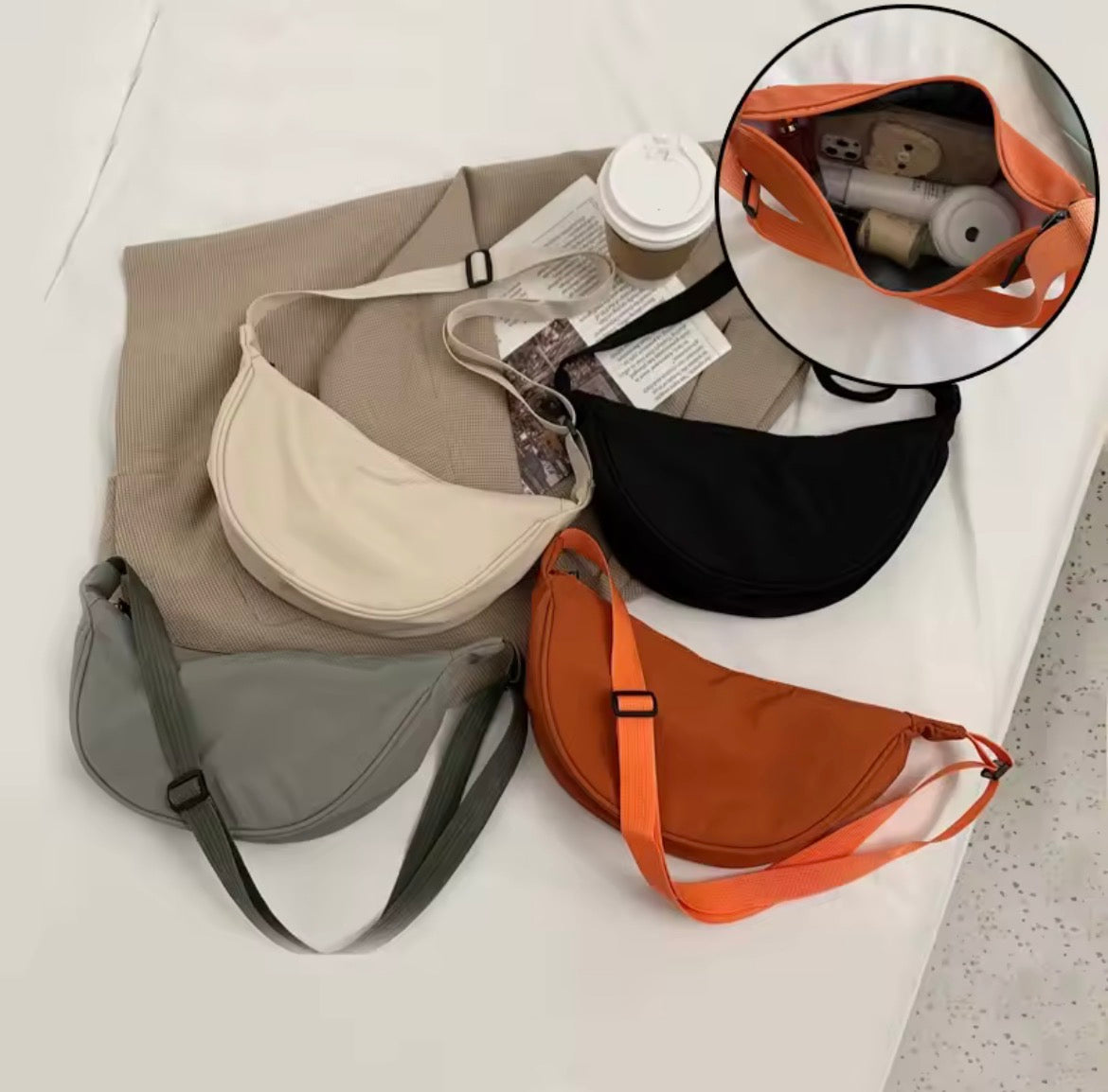 Dumpling Crossbody Bag