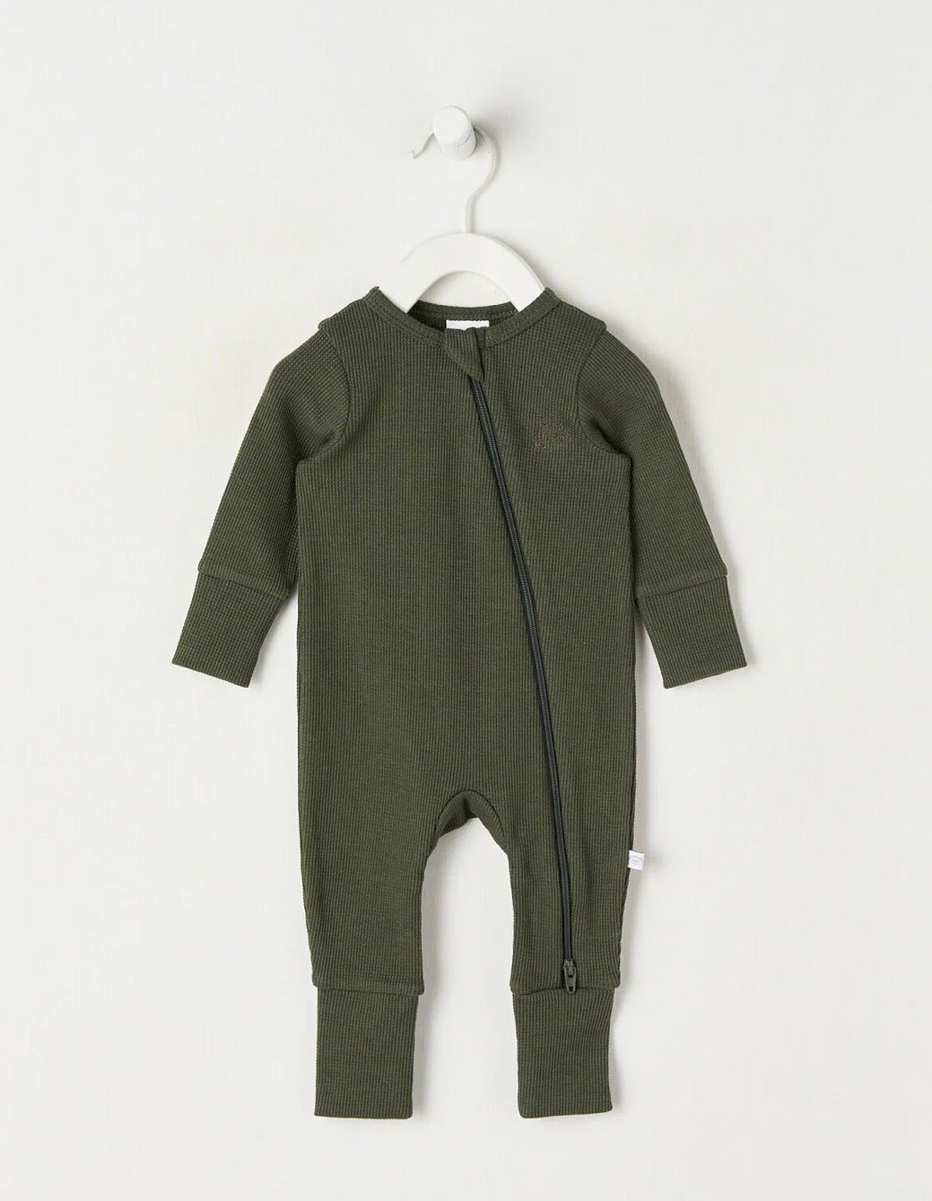 TEENY WEENY SLEEP WAFFLE SLEEPSUIT