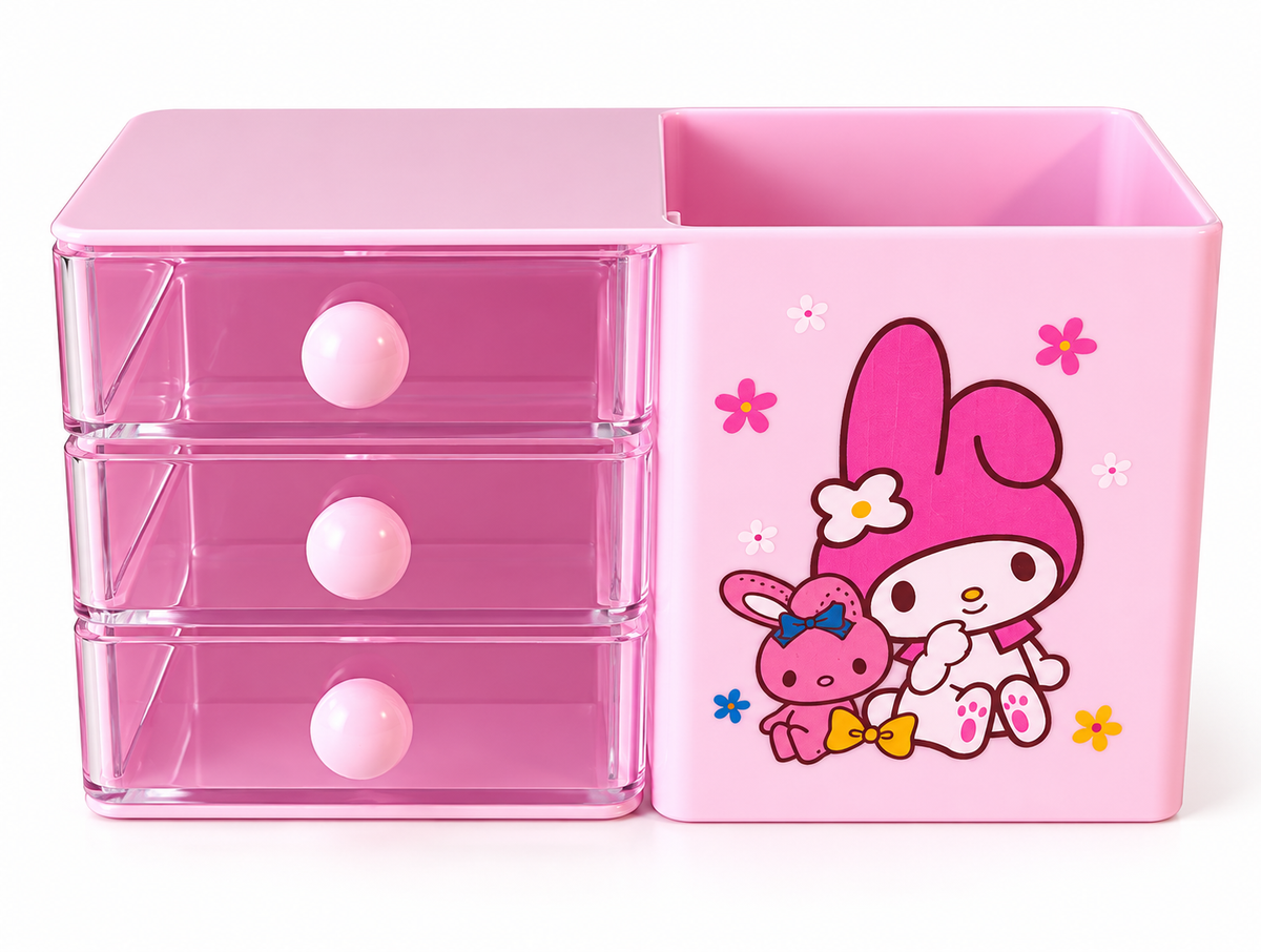 Kawaii Mini Desk Organiser