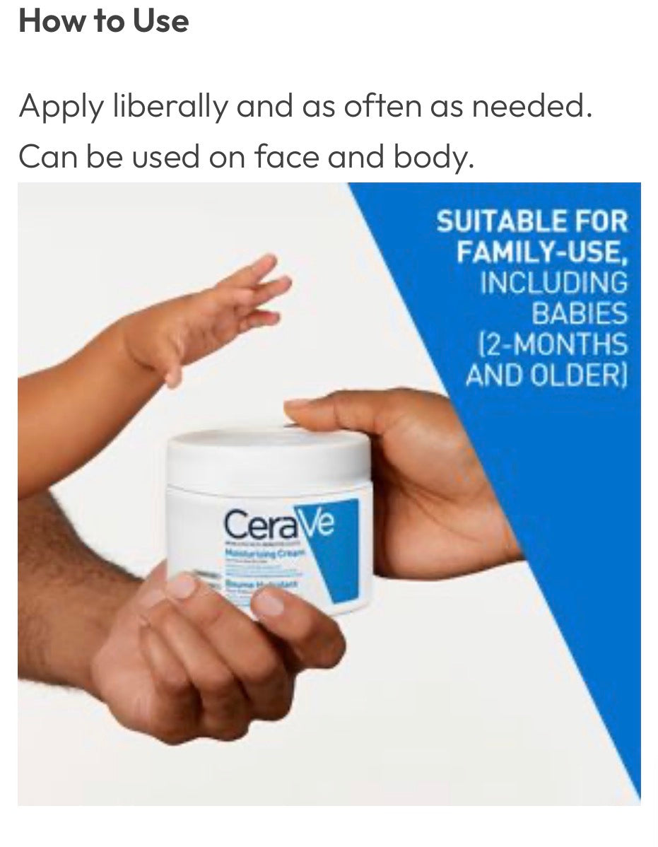 CeraVe Moisturising Cream 340g