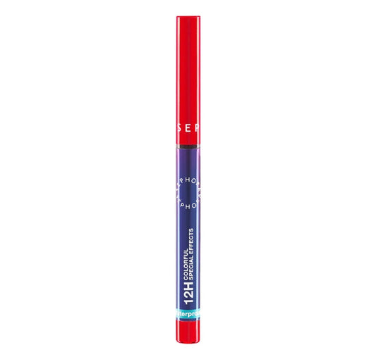 12H Colorful Special Effects Multichrome Retractable Eyeliner  - Red solstice