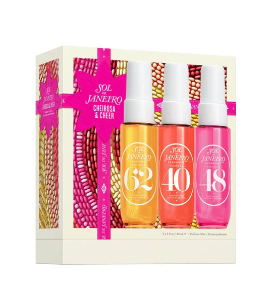SOL DE JANEIRO Cheirosa & Cheer Perfume Mist Trio (Holiday Limited Edition)