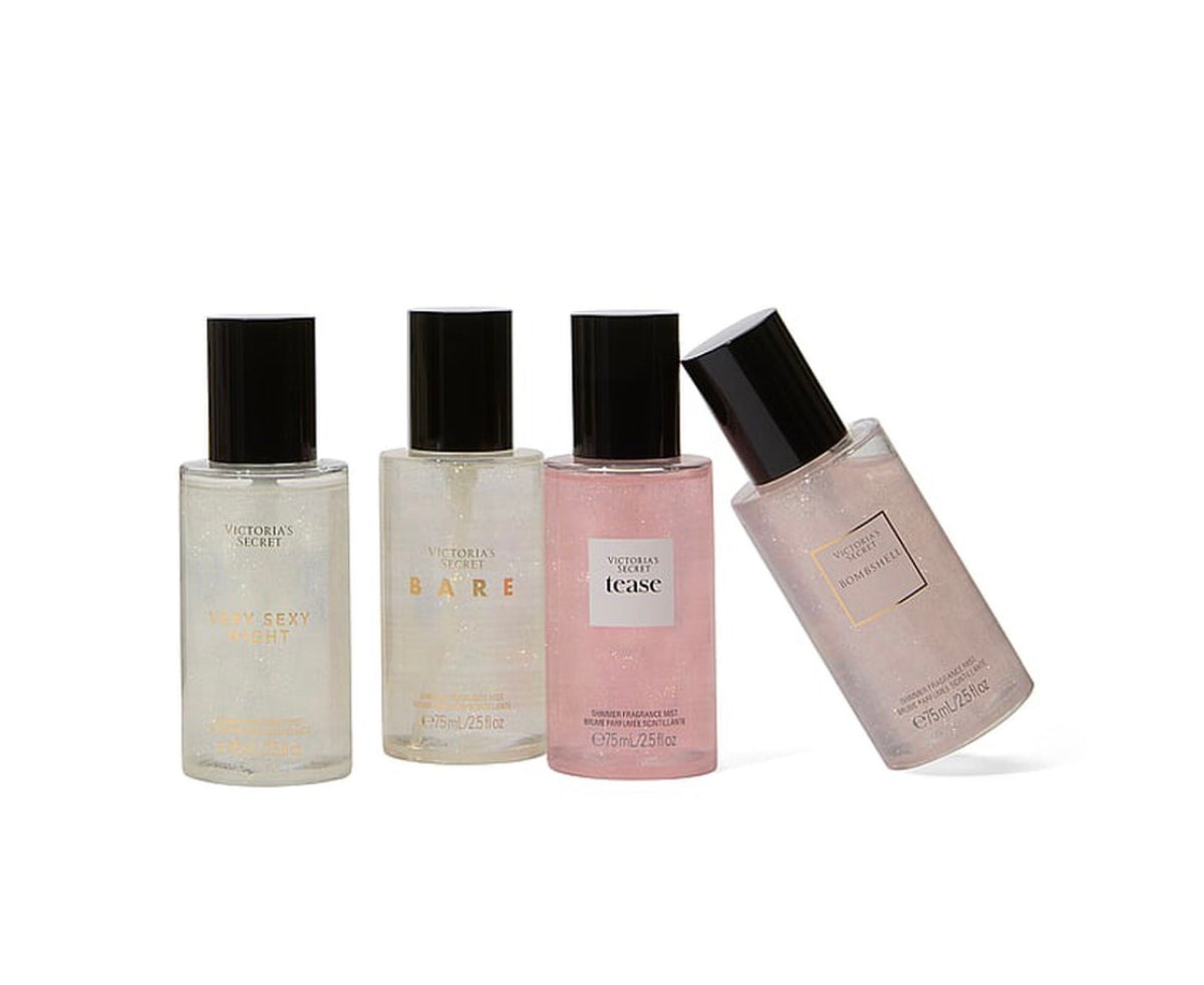 Victoria’s Secret Mini Shimmer Fine Fragrance Mist 4-Piece Gift Set