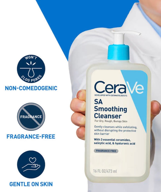 CeraVe SA Smoothing Cleanser 473ml