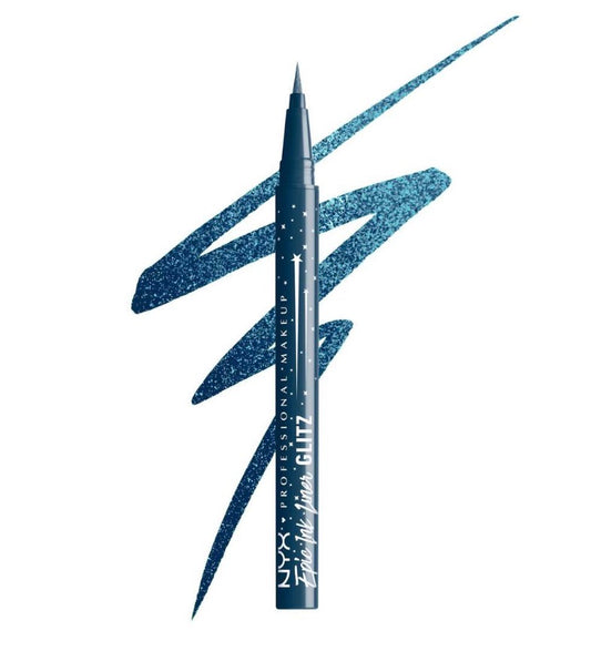 NYX Epic Ink Waterproof Eyeliner - Denim Dazzle