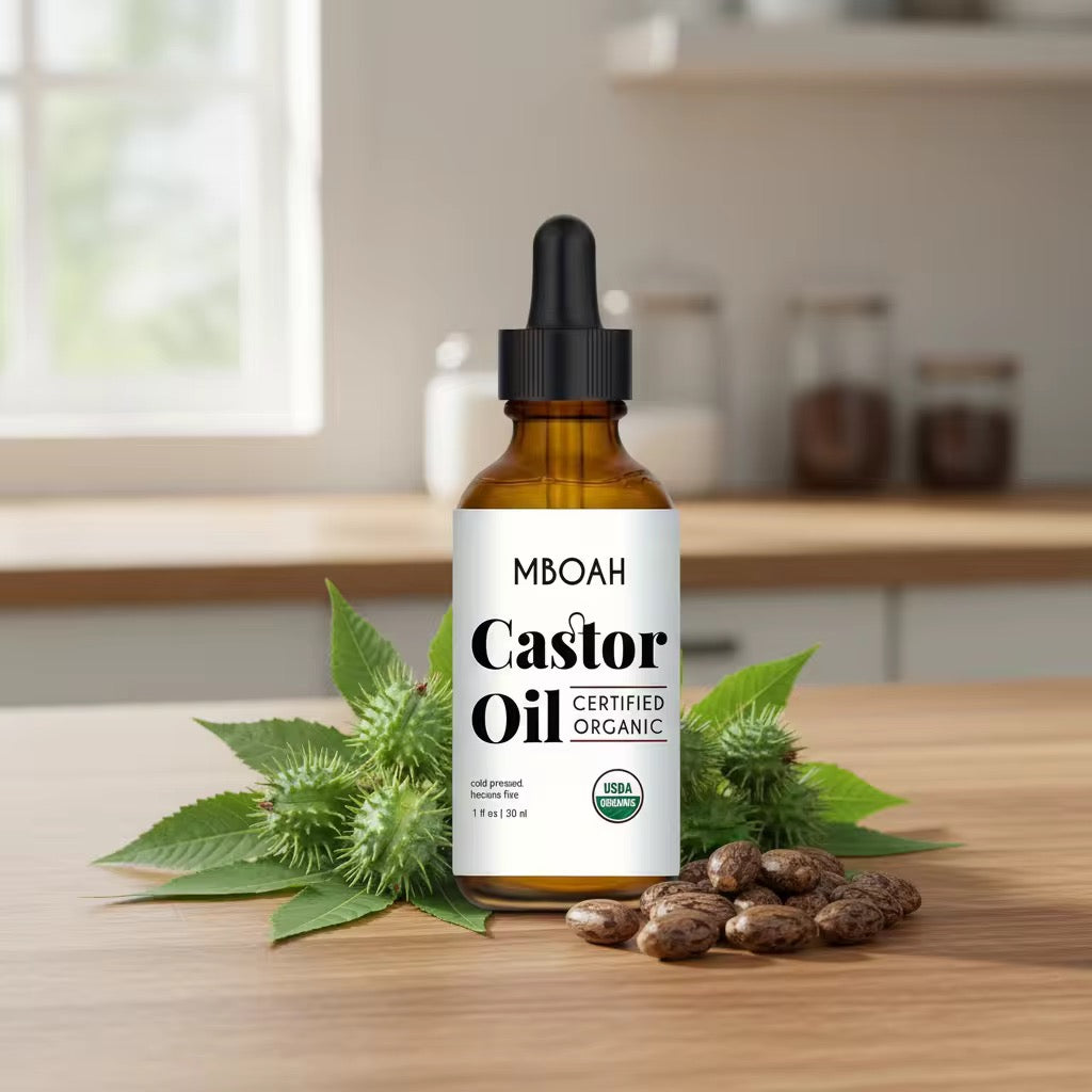 Castor Oil 30ml - Cold Pressed Hexane Free