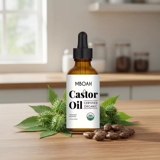 Castor Oil 30ml - Cold Pressed Hexane Free
