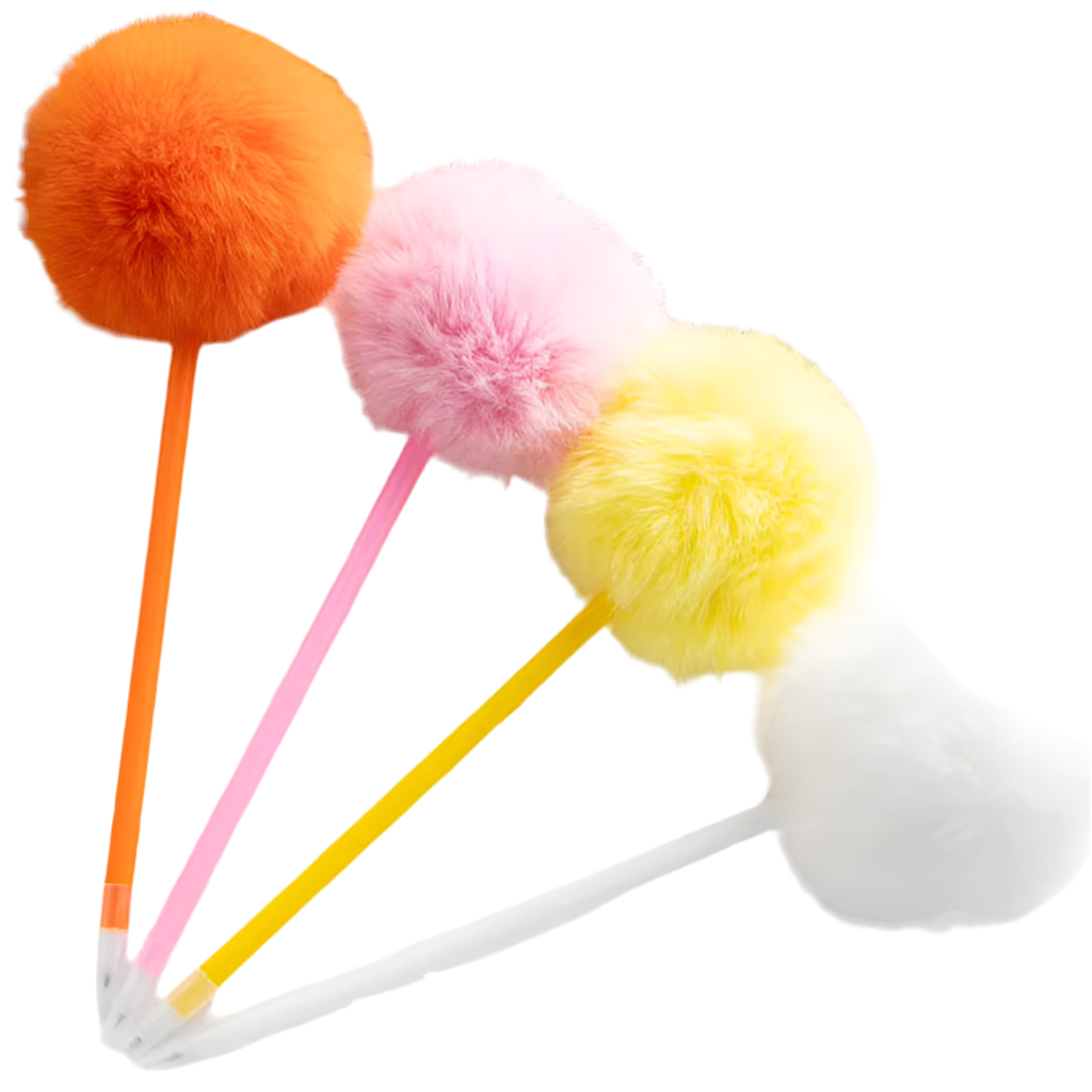 Fluffy Pompom Pen