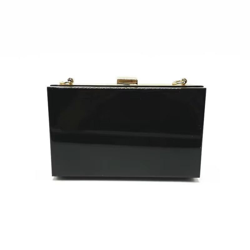 Tetah Acrylic Clutch Crossbody Bag