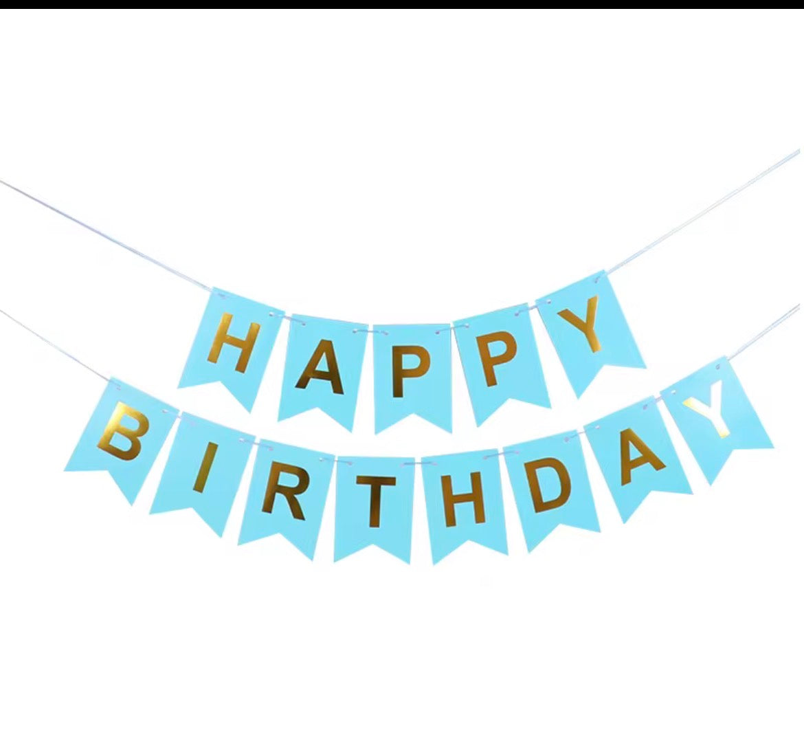 Happy Birthday Buntings
