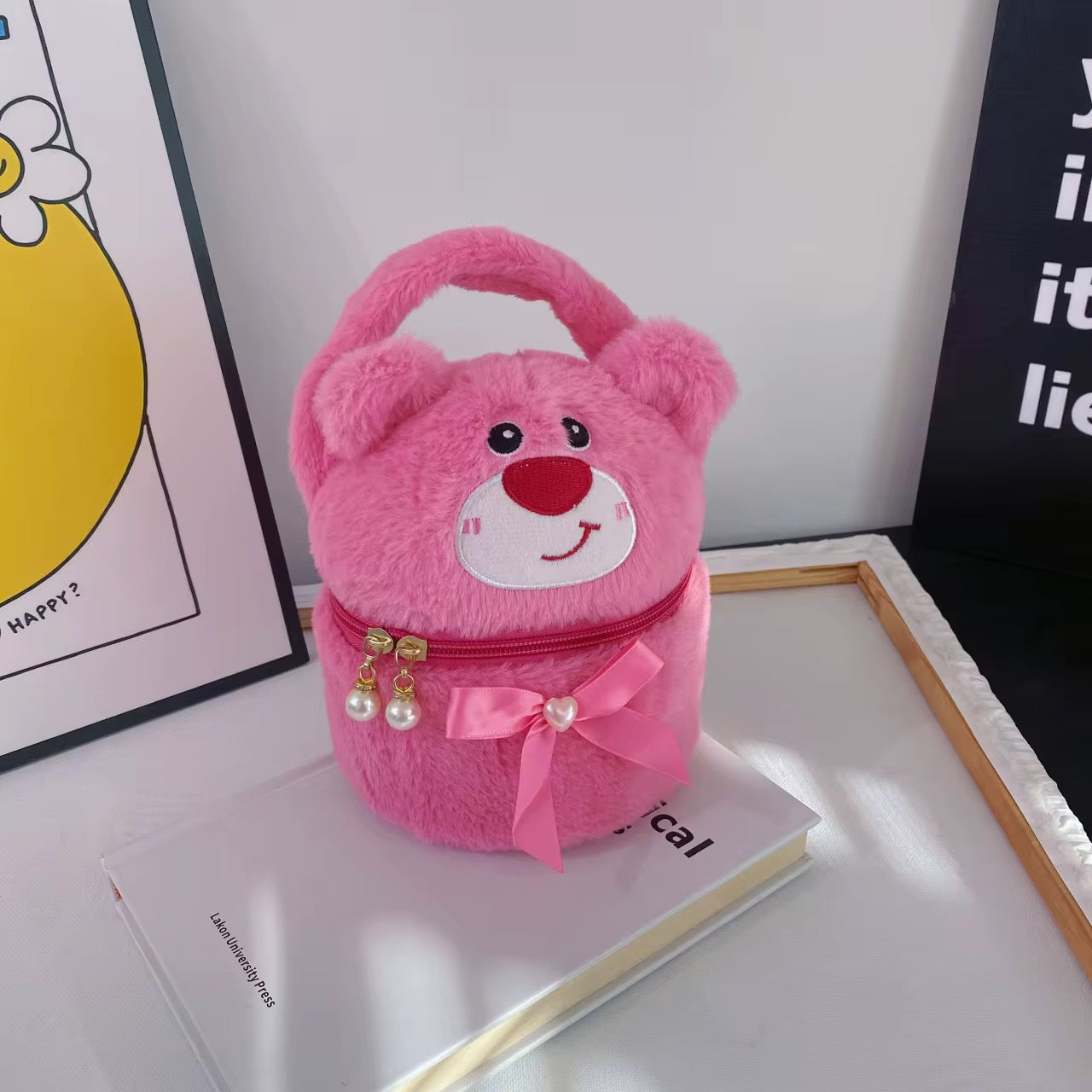 Kawaii Plush Handbag for girls
