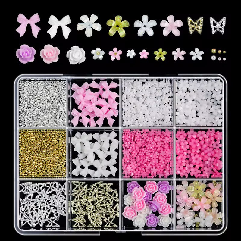 Floral Nail Art Set