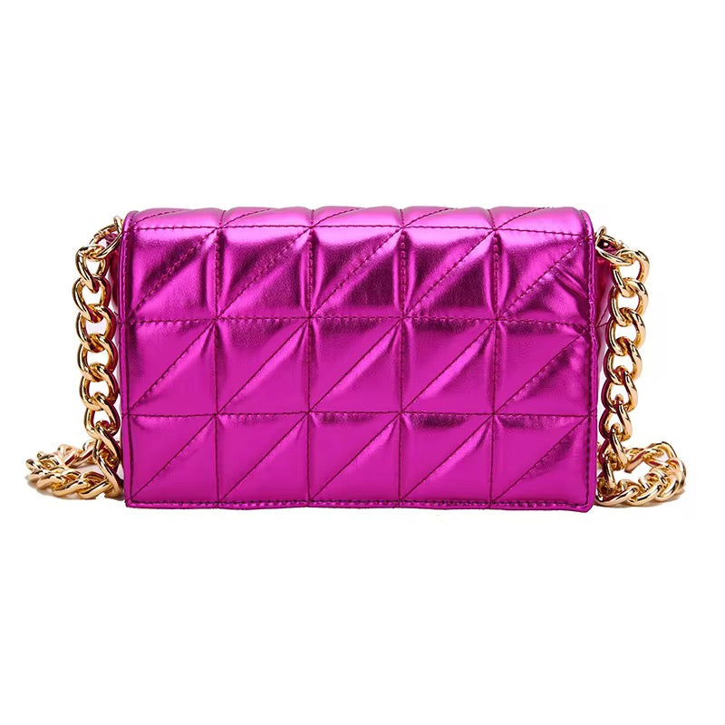 Metallic Cross Body / Clutch Bag